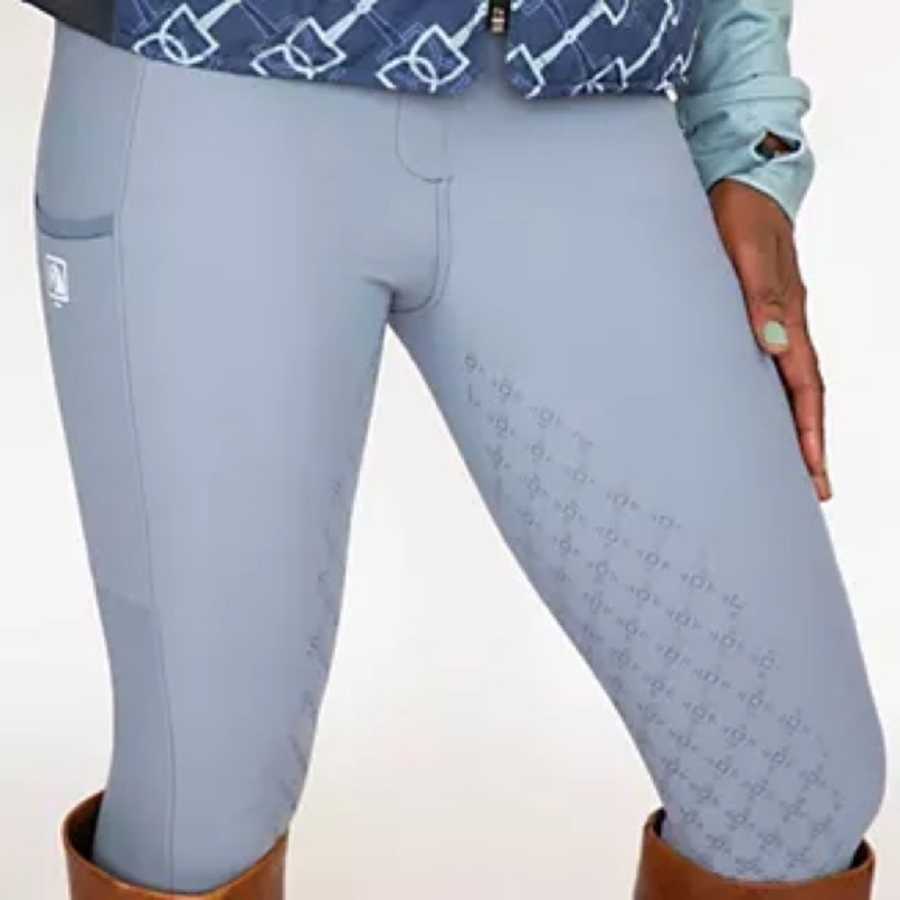 Romfh Slate Blue Riding Leggings